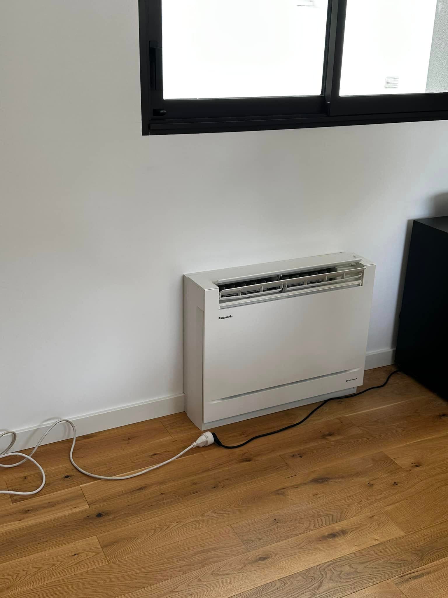 Unité de chauffage/climatisation relié à une PAC Air-Air